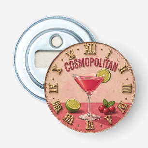 Cosmopolitan Cocktail Pink Martini Bar Decor Bottle Opener
