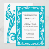 Cosmopolitan Flourish Swirls Wedding