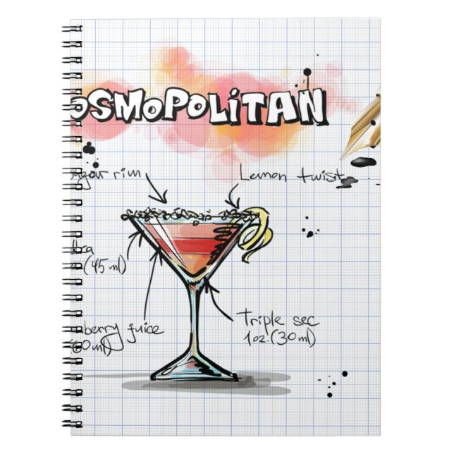 Cosmopolitan Notebook (Front)