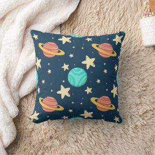 Cosmos 2 16x16 throw pillow