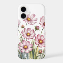 Cosmos Aquarelle Rose