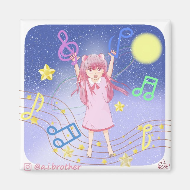 Cosmos Back to School Magnet (Devant)