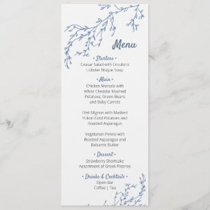 Cosmos Baptism Menu