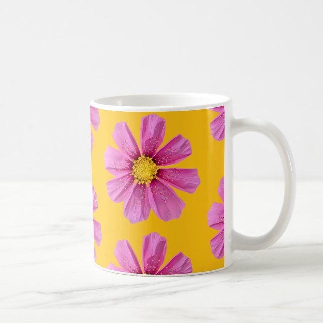 Cosmos Chimie Fleur Science Mug (Droite)