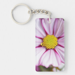 Cosmos Flower (bidens formosa) Keychain