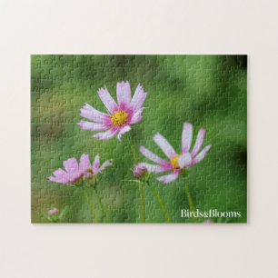 Cosmos Flowers Jigsaw Puzzle