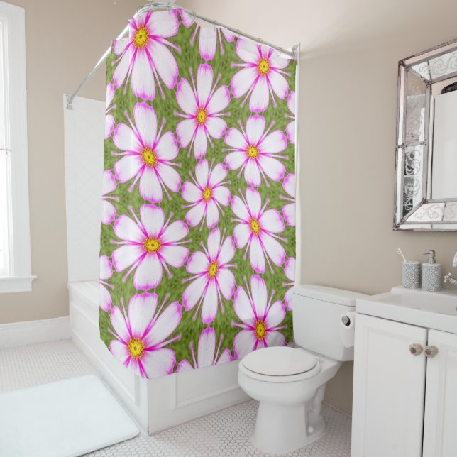 Cosmos Flowers Pattern (In Situ)