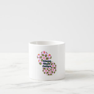 Cosmos Flowers Pattern Espresso Cup