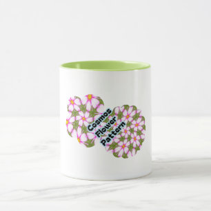 Cosmos Flowers Pattern Mug