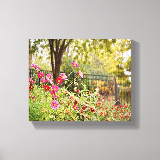 Cosmos Garden 8 x 10 Canvas Wrap by DeGruy Print (Front)