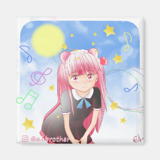 Cosmos Graduation Magnet