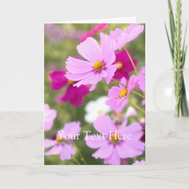 Cosmos [Greeting Card] Card (Front)