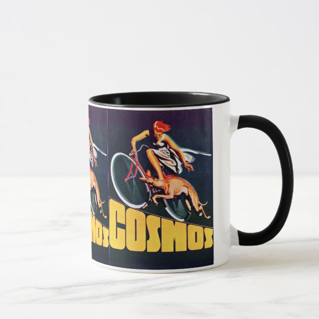 Cosmos Greyhound Bicycle Mug (Right)