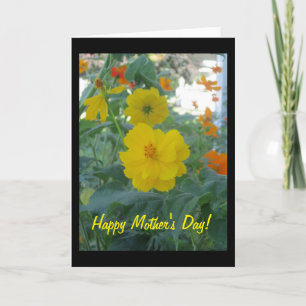 Cosmos Happy Mother's Day Greeting Card