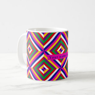 Cosmos-infinite Personalized Mug - Blue/Magenta