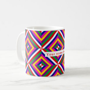 Cosmos-infinite Personalized Mug - Red/White