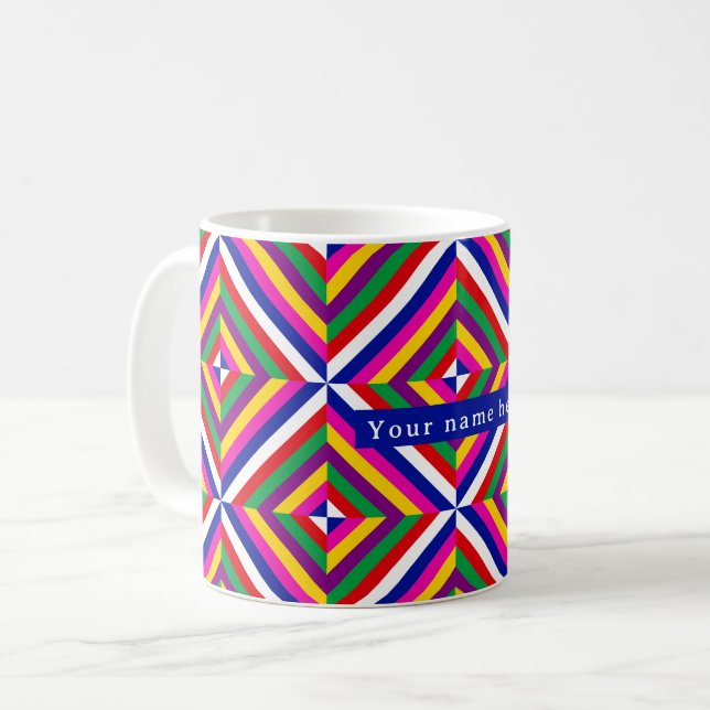Cosmos-infinite Personalized Mug - White/Blue (Front Left)