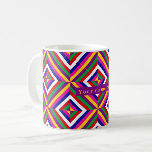 Cosmos-infinite Personalized Mug - Yellow/Purple