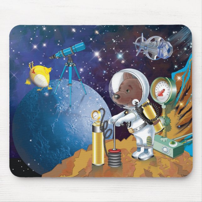 cosmos mouse pad (Front)
