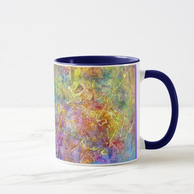 "Cosmos" Mug Fine Art Colourful (Right)