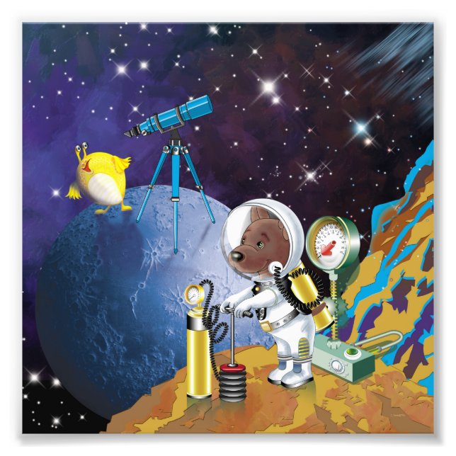 cosmos photo print (Front)