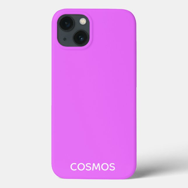Cosmos purple color name Case-Mate iPhone case (Back)