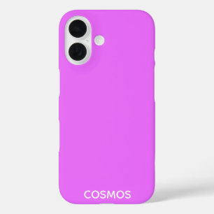 Cosmos purple colour name iPhone 16 case