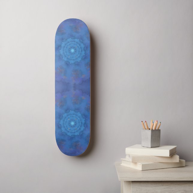 Cosmos Skate – Orbital Flow Edition Skateboard (Wall Art)
