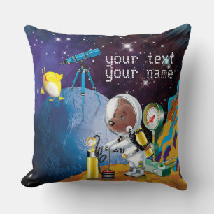 cosmos throw pillow