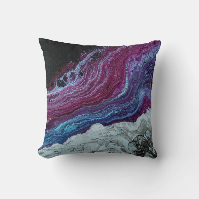Cosmos Throw Pillow (Front)