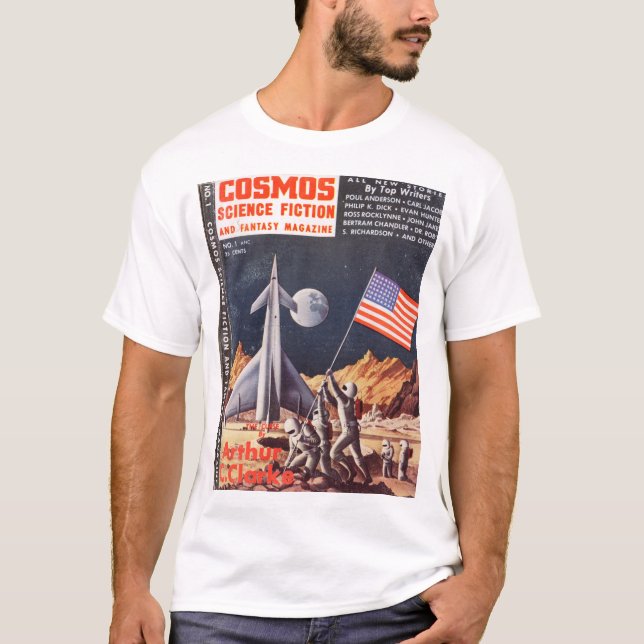 Cosmos v01 n01 (1953-09.Star)_Pulp Art T-Shirt (Front)