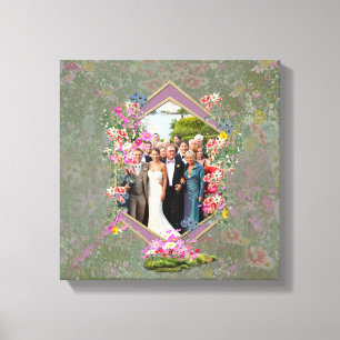 Cosmos Wilderness Wild-Flowers Canvas Print