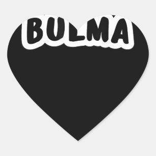 Cosplay Lover   Bulma Cosplay Anime Character Heart Sticker