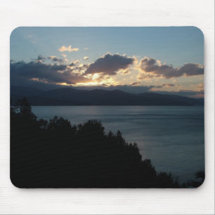 Costa Del Cilento sunrise custom mousepad