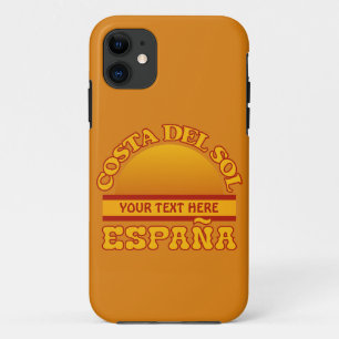 Costa Del Sol custom iPhone case