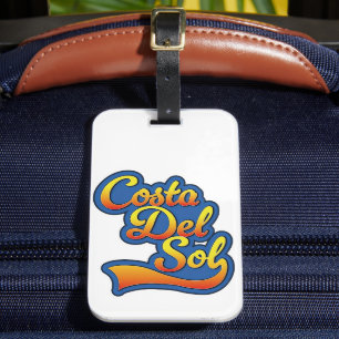 Costa Del Sol logo Luggage Tag