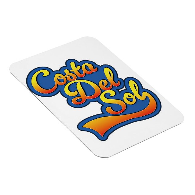Costa Del Sol logo Magnet (Right Side)