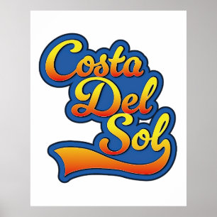 Costa Del Sol logo Poster