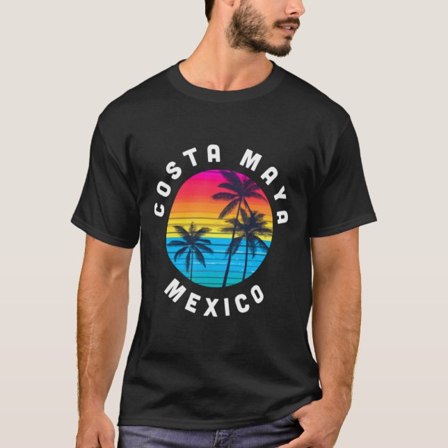 Costa Maya Mexico Souvenir T-Shirt (Front)