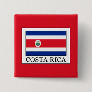 Costa Rica 2 Inch Square Button