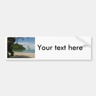 Costa Rica Beach Paradise Bumper Sticker
