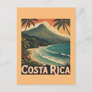 Costa Rica Beach, Pura Vida  Postcard