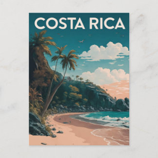 Costa Rica Beach Pura Vida  Postcard