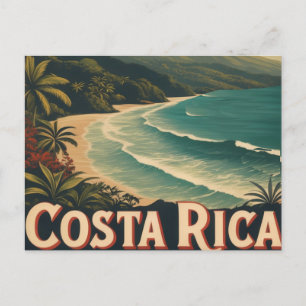 Costa Rica Beach Pura Vida  Postcard