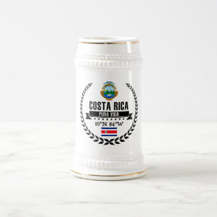 Costa Rica Beer Stein
