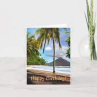 Costa Rica Birthday Card