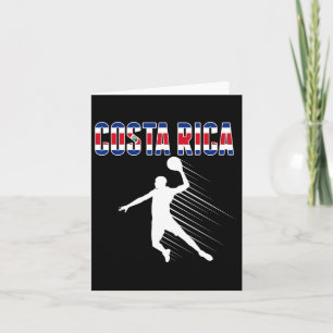 Costa Rica Bysketbyll Lovers Jersey Costa Rican By Card