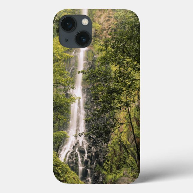 Costa Rica, Cocos Island, Wafer Bay Waterfall Case-Mate iPhone Case (Back)