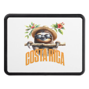 Costa Rica cool sloth Classic T-Shirt Trailer Hitch Cover