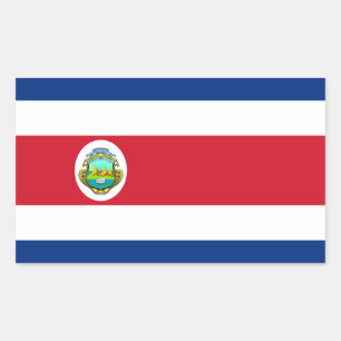 Costa Rica – Costa Rican National Flag Sticker